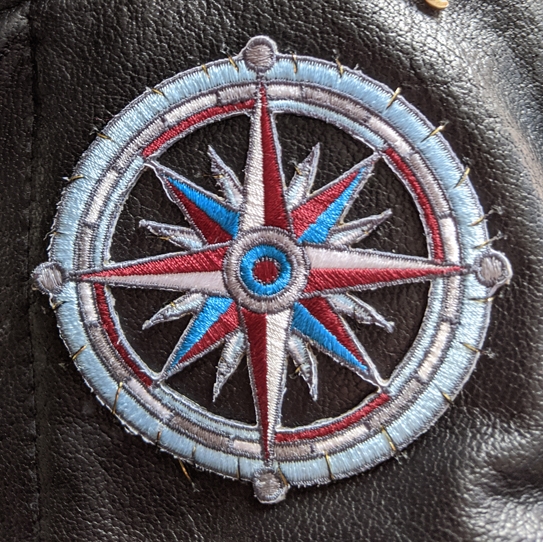 Handstitching Patches to Leather